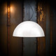Large White Retro Design Pendant Light E27 75W Large White Retro Design Pendant Light E27 75W